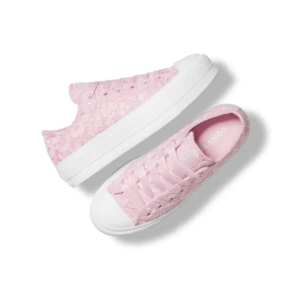 Converse - Women's Chuck Taylor All Star Lace Low Top Shoes (A15006C) Pink SZ 10 - Picture 12 of 12